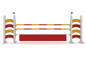 ostacoli per il salto dei cavalli Modello 3D