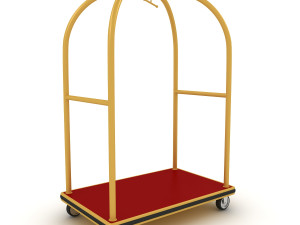 hotel cart 3D Model