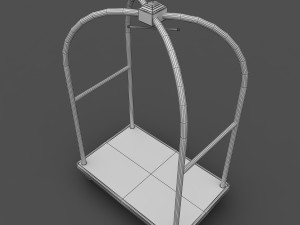 hotel cart 3D Модель