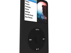 iPod cl&aacute;ssico Modelo 3D