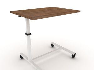 medical over bed table 3D Model
