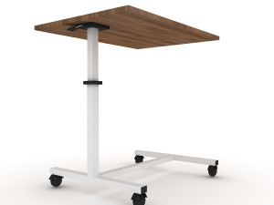medical over bed table Modèle 3D
