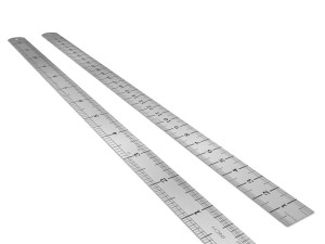 metal rulers 3Dモデル