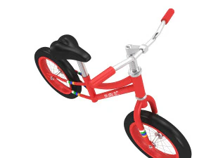 mini childrens balance bike 3D Model