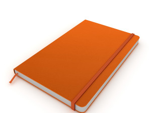 moleskine notebook 3D मॉडल