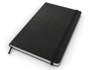 moleskine notebook Modelo 3D