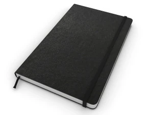 moleskine notebook 3D Model