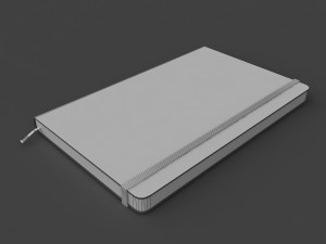 moleskine notebook Modelo 3D