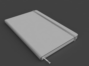 moleskine notebook Modelo 3D