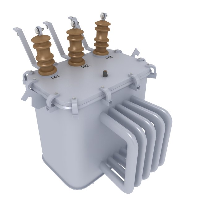 oil transformer Modèle 3D .c4d .max .obj .3ds .fbx .stl .blend 