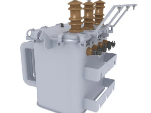 oil transformer 3D Model