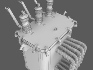 oil transformer Modèle 3D