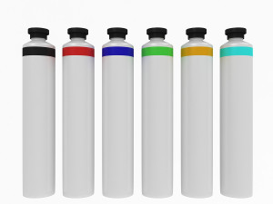 paint tube Modèle 3D