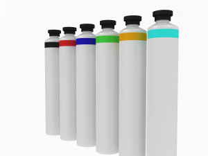 paint tube Modelo 3D