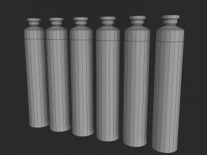 paint tube Modelo 3D