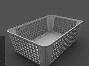 plastic baskets Model 3D