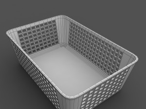 plastic baskets Model 3D