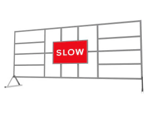 road safety barrier 3D Model