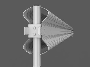 road safety barrier Modèle 3D