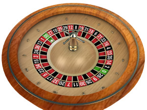 casino - roulette wheel 3D Model