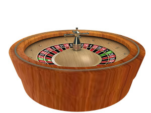 casino - roulette wheel 3D Model