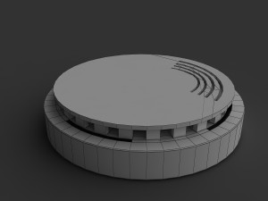 smoke detector 3D Model
