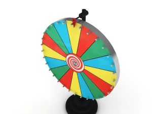 spinning wheel 3D Model