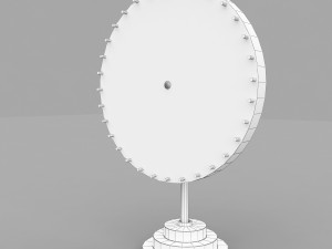 spinning wheel Modelo 3D