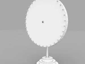 spinning wheel 3D Model