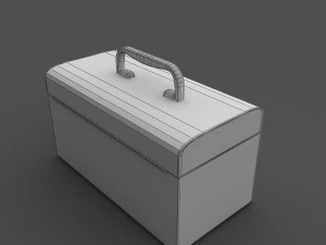 caixa de ferramentas Modelo 3D