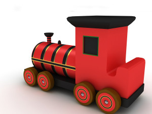 toy train 3D Модель