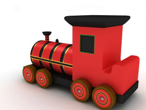 toy train 3D Model
