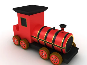 toy train 3D Model