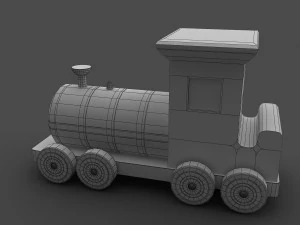 toy train 3D Model