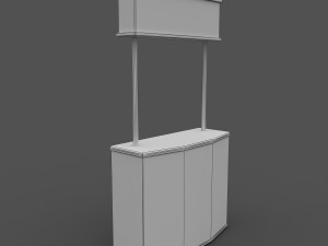 trade stand Model 3D