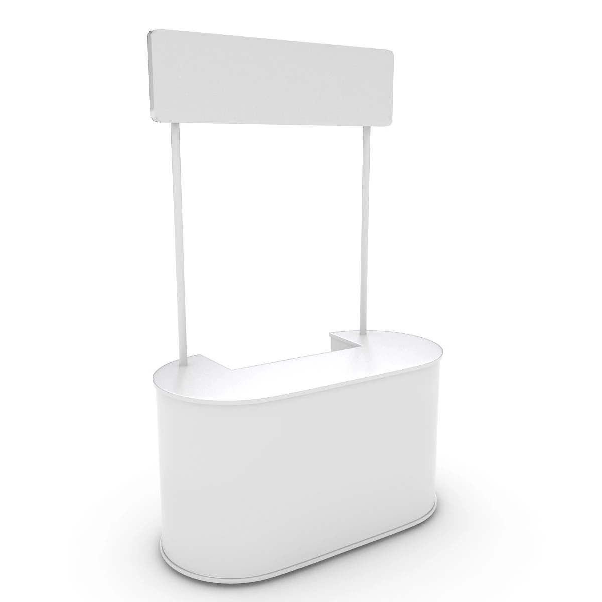 trade stand 3D Model .c4d .max .obj .3ds .fbx .stl .blend 