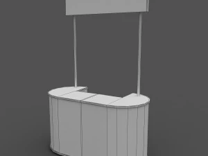 trade stand 3D Model