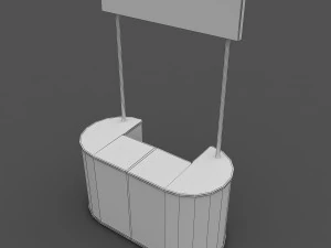 trade stand 3D Model