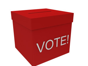 voting box Model 3D