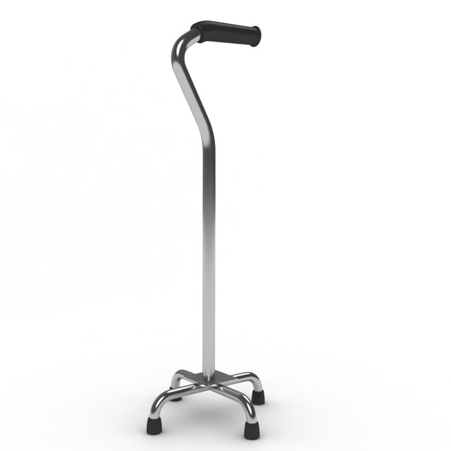 walking cane 3Dモデル .c4d .max .obj .3ds .fbx .stl .blend 