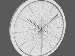 wall clock Model 3D