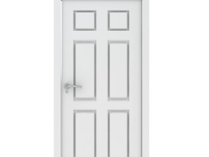 white door 3D Model