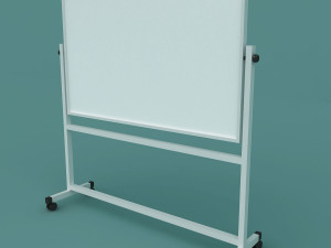 whiteboard with stand 3D Model