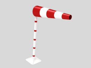 windsock 3D Model