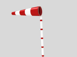 windsock 3D Model