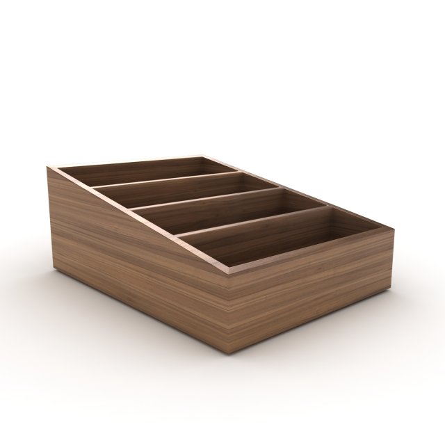 wooden holder 3D Model .c4d .max .obj .3ds .fbx .stl .blend 