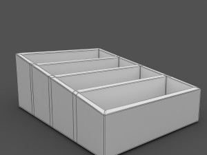wooden holder 3D Model