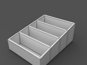 wooden holder 3D Model