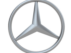 mercedes benz logo 3D Model
