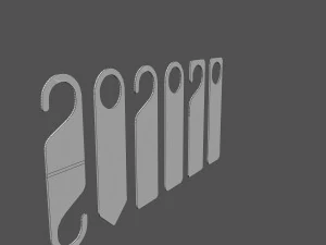 door hanger 3D Model